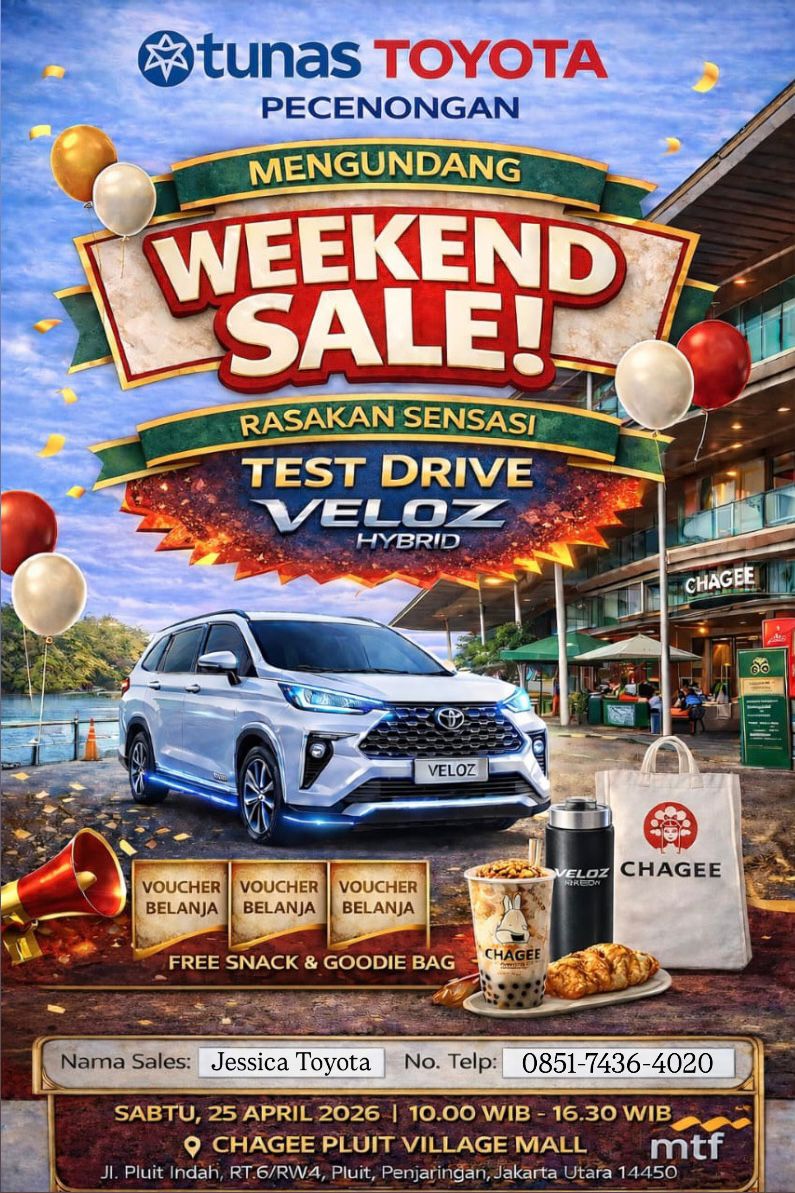 Promo Mobil Toyota Jakarta | Dealer Tunas Toyota Pecenongan Jakarta