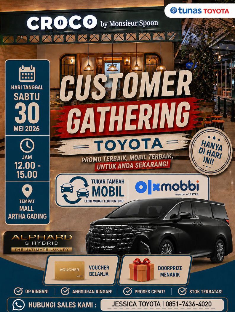 Promo Mobil Toyota Jakarta | Dealer Tunas Toyota Pecenongan Jakarta